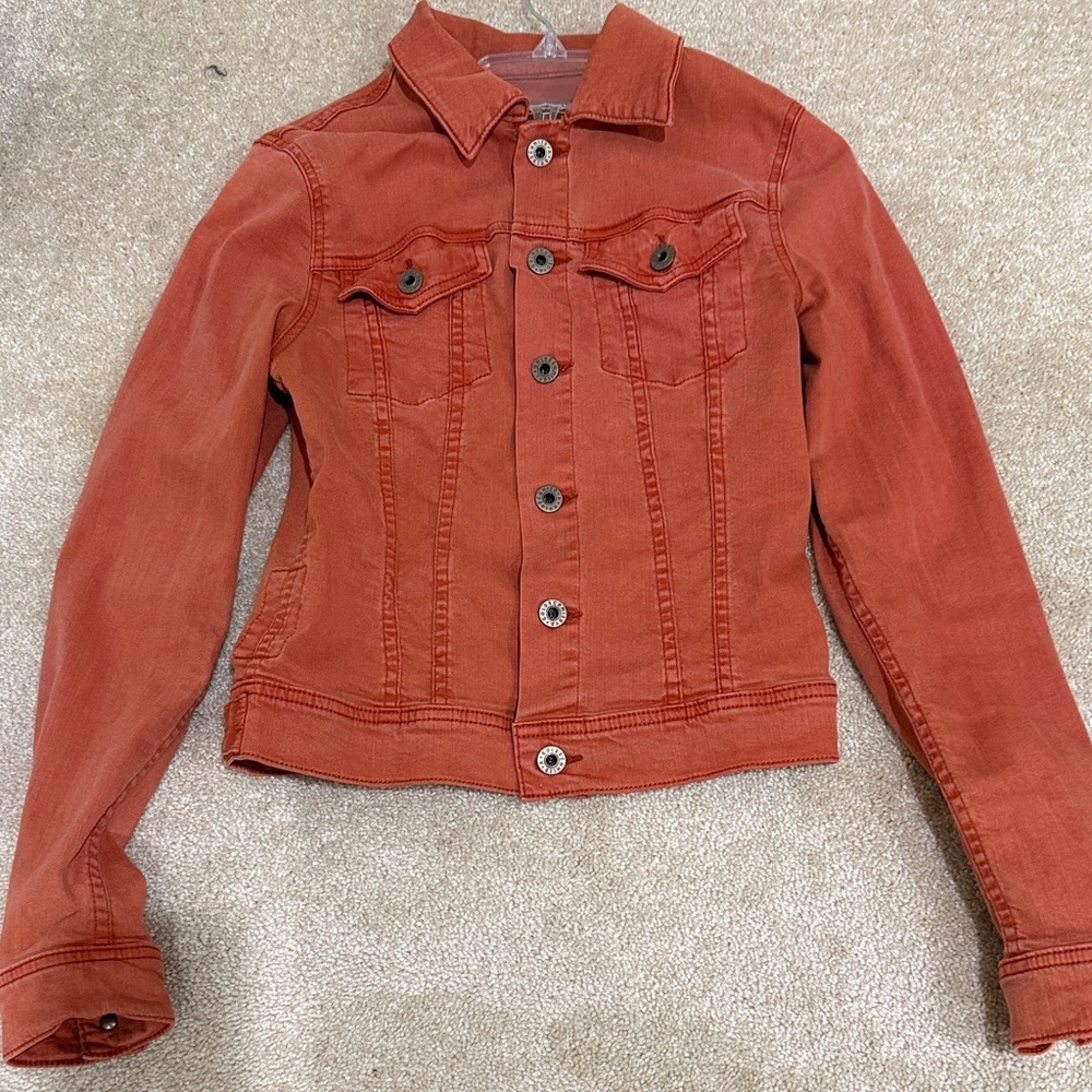 AG Adriano Goldschmied Rust Jean Jacket